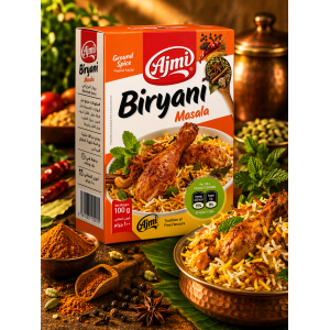 Ajmi Biriyani Masala – 100 g | Authentic Indian Spice Blend