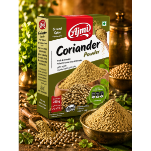 Ajmi Coriander Powder – 200 g | Premium Indian Spice