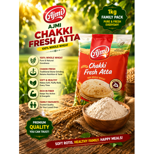 AJMI Chakki Fresh Atta 2kg