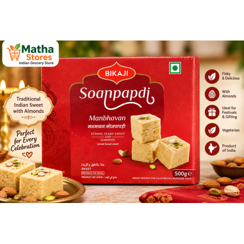 Bikaji Manbhavan Soan Papdi 500g