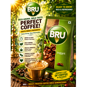 Bru - 100g Pouch Instant Coffee