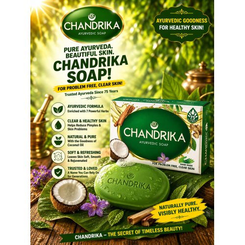 Chandrika Soap Original  (75  g)