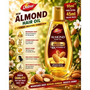 Dabur Almond Oil (95 ml)