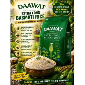 Daawat Green Basmati Extra Long Rice – 5 kg