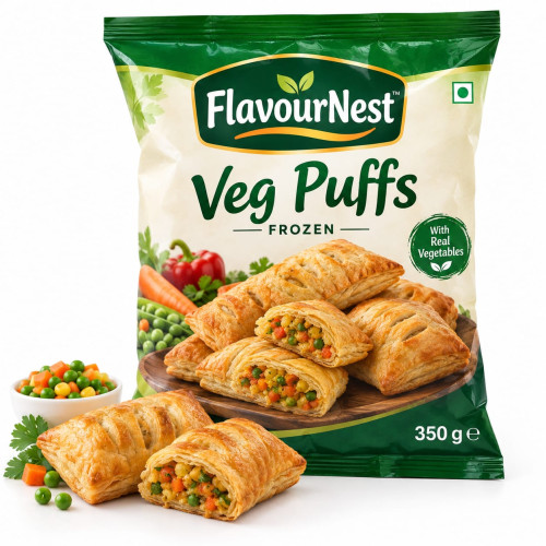 Flavournest Veg Puffs 350gm