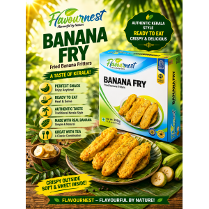 FlavourNest Banana Fry – Ready to Eat – 400 g