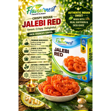 FlavourNest Jalebi Red – Ready to Eat – 227 g