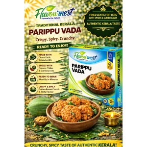 FLAVOURNEST Parippuvada – 350 g (Frozen)