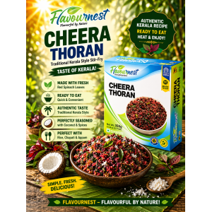 FLAVOURNEST Cheera Thoran – 350 g (Frozen)