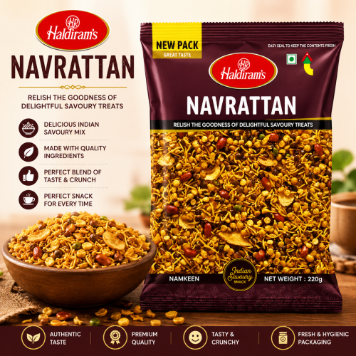 Haldiram's Navratan Mixture 200g