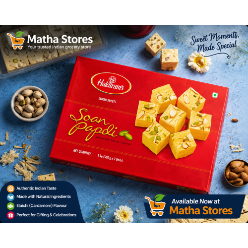 Haldiram's Soan Papdi (Elaichi Flavour) 250g