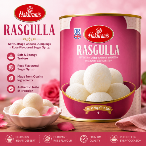 Haldiram's Rasgulla 1kg