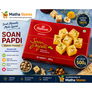 Haldiram's Soan Papdi (Elaichi Flavour) 500g
