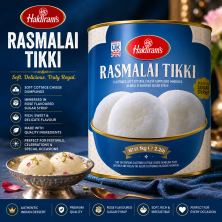 Haldiram Rasmalai 1kg (Tikki) – NEW