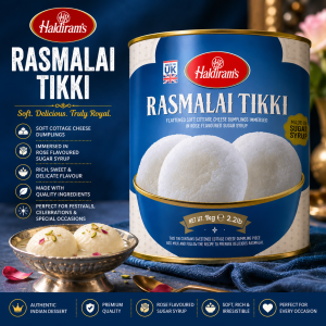 Haldiram Rasmalai 1kg (Tikki) – NEW
