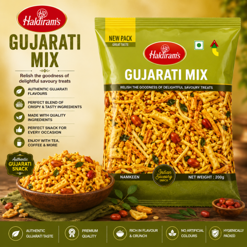 Haldiram's Gujarati Mixture 200g