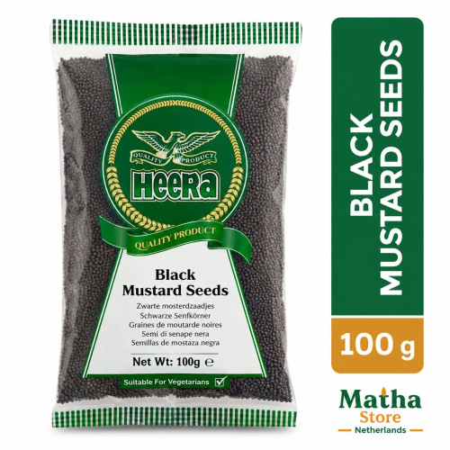 HEERA BLACK MUSTARD SEEDS 100gm