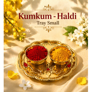 Kumkum-Haldi Tray