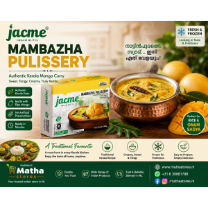 Jacme Mambazha Pulissery – Frozen Kerala Mango Curry