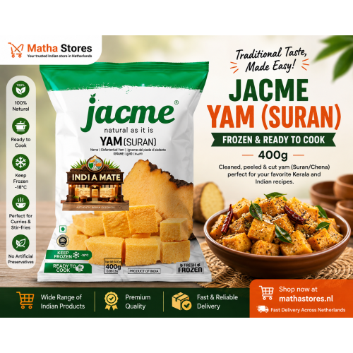 Jacme Frozen Yam (Suran) 400g