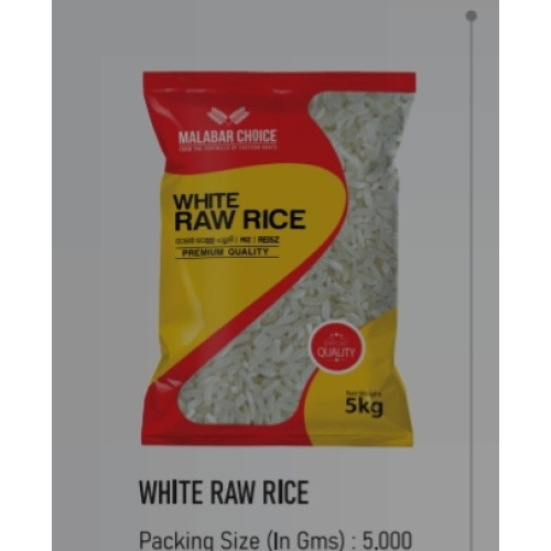 MALABAR CHOICE RAW RICE 5KG