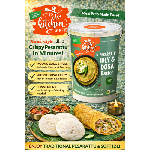 Mothers kitchen Pesaratu / Moong idli dosa batter 1kg 