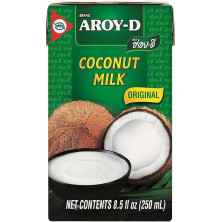 Aroy-D Coconut Milk 250ml | Premium Thai Coconut Milk for Cooking & Beverages