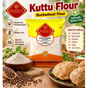 Shagun Kuttu Flour 1kg | Buckwheat Flour | Fasting Atta