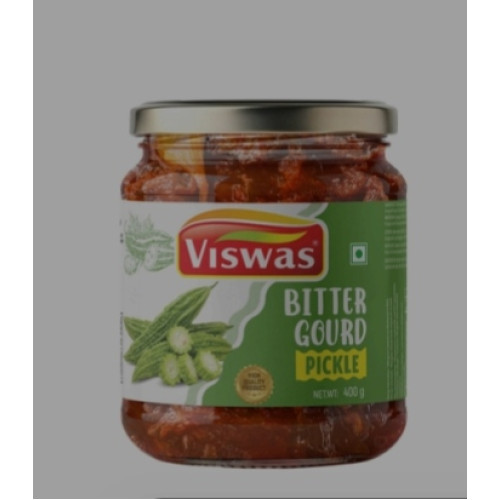 VISWAS BITTERGROUD pickle 400gm VISWAS BITTERGROUD pickle 400gm
