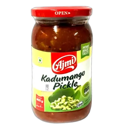 Ajmi Kadu Mango Pickle – 400 g | Tangy & Spicy Indian Pickle