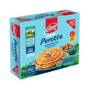 Ajmi Malabar Porotta – 330 g | Authentic Kerala Flatbread
