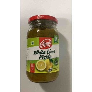 AJMI WHITE LIME PICKLE 400 GM