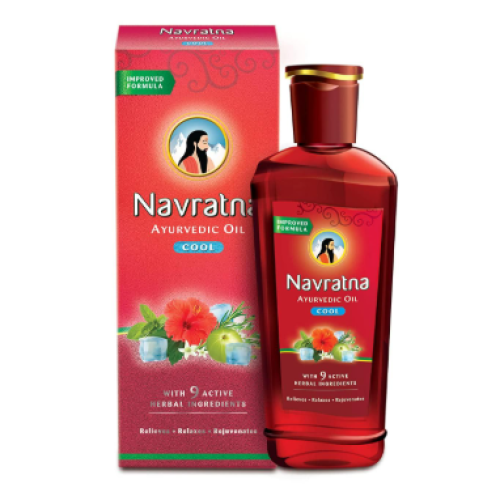 Emami Navratna Hair Oil (180ml)