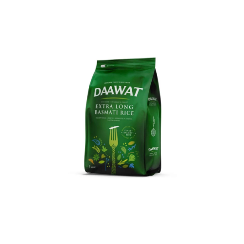 Daawat Green Basmati Extra Long Rice 5 kg